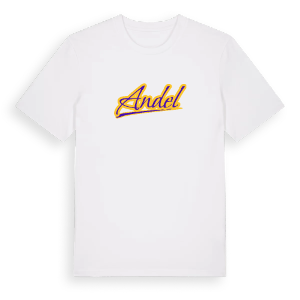 Andel baseball t-shirt – ekologisk bomull t-shirt från Pinshirt