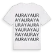 Auray ordlek t-shirt