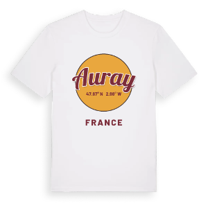 Auray cirkel t-shirt – ekologisk bomull t-shirt från Pinshirt