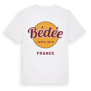 Bédée cirkel t-shirt – ekologisk bomull t-shirt från Pinshirt