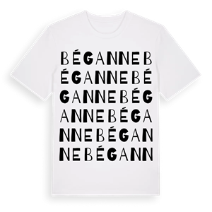 Béganne ordlek t-shirt – ekologisk bomull t-shirt från Pinshirt