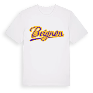 Beignon baseball t-shirt – ekologisk bomull t-shirt från Pinshirt
