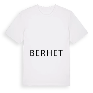 Jag älskar Berhet t-shirt stort tryck – ekologisk bomull t-shirt från Pinshirt