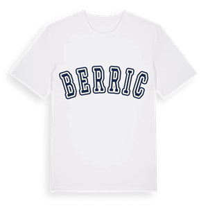 Berric college t-shirt – ekologisk bomull t-shirt från Pinshirt