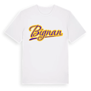 Bignan baseball t-shirt – ekologisk bomull t-shirt från Pinshirt