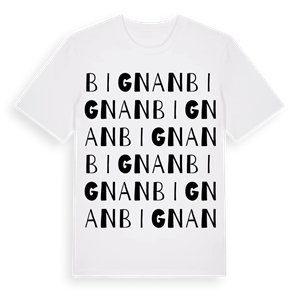 Bignan ordlek t-shirt – ekologisk bomull t-shirt från Pinshirt