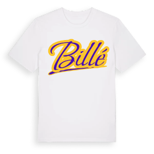Billé baseball t-shirt – ekologisk bomull t-shirt från Pinshirt