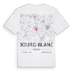 Bourg-Blanc karta t-shirt