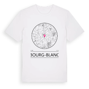 Bourg-Blanc t-shirt – ekologisk bomull t-shirt från Pinshirt