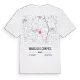 Bourg-des-Comptes karta t-shirt