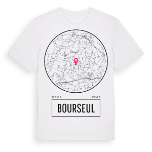 Bourseul t-shirt – ekologisk bomull t-shirt från Pinshirt