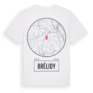 Brélidy t-shirt – ekologisk bomull t-shirt från Pinshirt