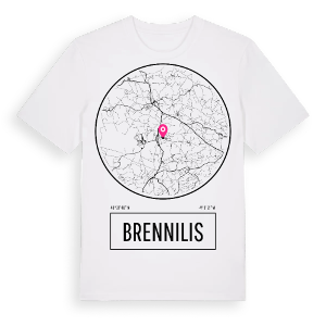 Brennilis t-shirt – ekologisk bomull t-shirt från Pinshirt