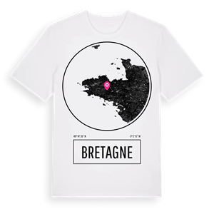 Bretagne t-shirt – ekologisk bomull t-shirt från Pinshirt