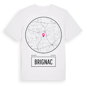 Brignac t-shirt – ekologisk bomull t-shirt från Pinshirt