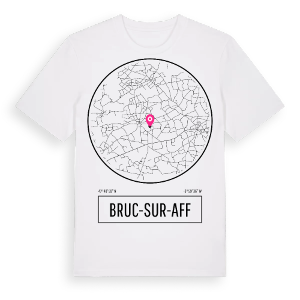 Bruc-sur-Aff t-shirt – ekologisk bomull t-shirt från Pinshirt