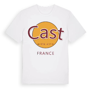 Cast cirkel t-shirt – ekologisk bomull t-shirt från Pinshirt
