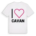 Jag älskar Cavan t-shirt stort tryck