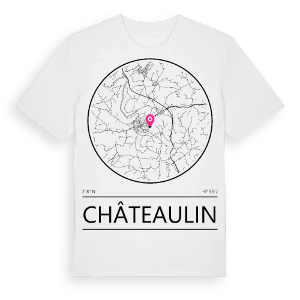 Châteaulin t-shirt – ekologisk bomull t-shirt från Pinshirt