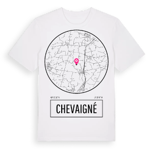 Chevaigné t-shirt – ekologisk bomull t-shirt från Pinshirt