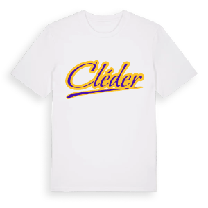 Cléder baseball t-shirt – ekologisk bomull t-shirt från Pinshirt