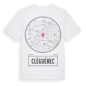 Cléguérec t-shirt – ekologisk bomull t-shirt från Pinshirt
