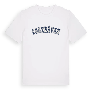 Coatréven college t-shirt – ekologisk bomull t-shirt från Pinshirt