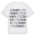 Combrit ordlek t-shirt