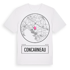 Concarneau t-shirt – ekologisk bomull t-shirt från Pinshirt