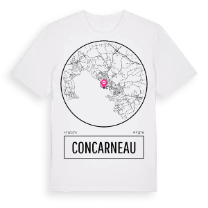 Concarneau t-shirt – ekologisk bomull t-shirt från Pinshirt