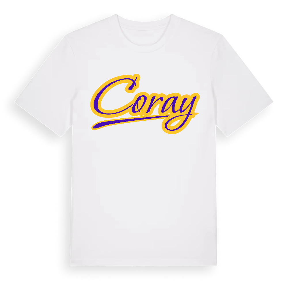 Coray baseball t-shirt – White, i miljö