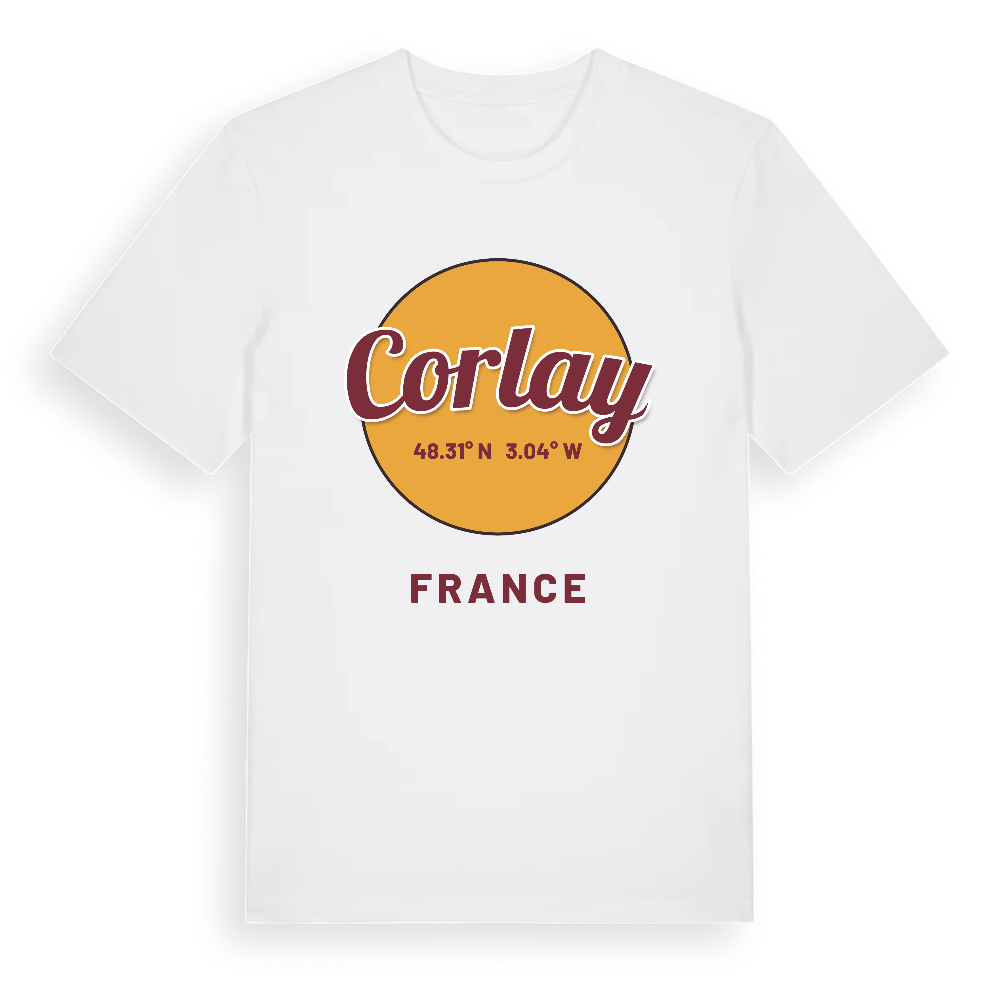 Corlay cirkel t-shirt – White, i miljö