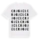 Cruguel ordlek t-shirt