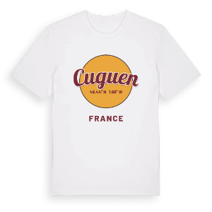 Cuguen cirkel t-shirt – ekologisk bomull t-shirt från Pinshirt