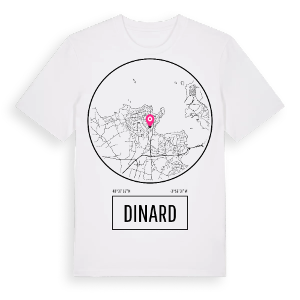 Dinard t-shirt – ekologisk bomull t-shirt från Pinshirt