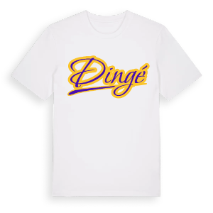 Dingé baseball t-shirt – ekologisk bomull t-shirt från Pinshirt