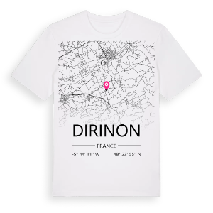 Dirinon karta t-shirt – ekologisk bomull t-shirt från Pinshirt
