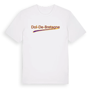 Dol-de-Bretagne baseball t-shirt – ekologisk bomull t-shirt från Pinshirt