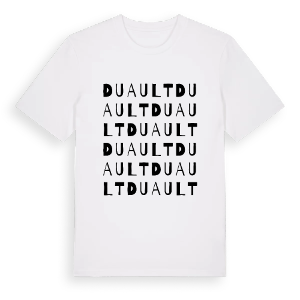 Duault ordlek t-shirt – ekologisk bomull t-shirt från Pinshirt