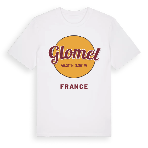 Glomel cirkel t-shirt – ekologisk bomull t-shirt från Pinshirt