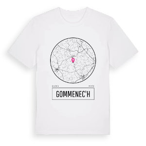 Gommenec'h t-shirt – ekologisk bomull t-shirt från Pinshirt