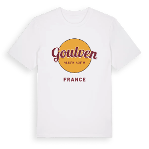 Goulven cirkel t-shirt – ekologisk bomull t-shirt från Pinshirt