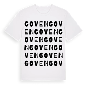 Goven ordlek t-shirt – ekologisk bomull t-shirt från Pinshirt