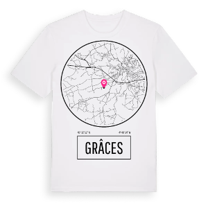 Grâces t-shirt – ekologisk bomull t-shirt från Pinshirt
