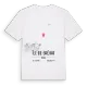 Île-de-Bréhat karta t-shirt