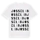 Josselin ordlek t-shirt