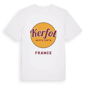 Kerfot cirkel t-shirt – ekologisk bomull t-shirt från Pinshirt