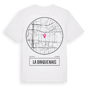 La Binquenais t-shirt – ekologisk bomull t-shirt från Pinshirt