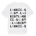 La Grée-Saint-Laurent ordlek t-shirt