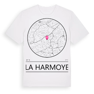 La Harmoye t-shirt – ekologisk bomull t-shirt från Pinshirt